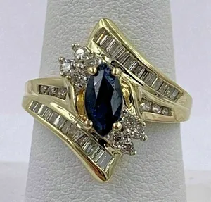 แหวนเพชรโมอิสอัญมณีสีเงิน925สำหรับงานหมั้นเพชร - Product Image 5