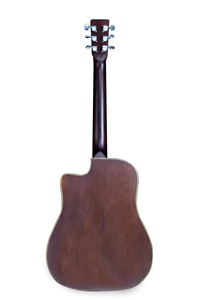 SOLOBEAT Guitare acoustique en bois de haute qualité/Guitare folk faite à la main à 6 cordes pour débutants et professionnels - Product Image 5