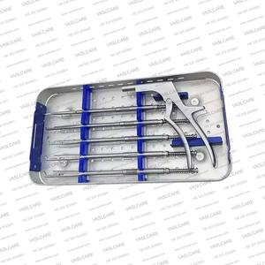 Interlaminar Kerrison Rotating Rongeur Set Cirugía de columna Instrumentos ortopédicos de Vaslcare - Product Image 3