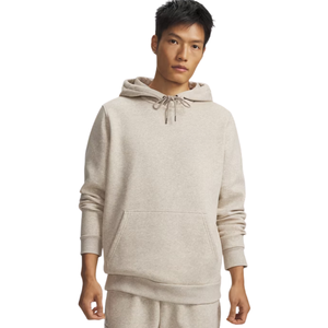 Premium Beige Fleece Pullover <b>Hoodie</b> for <b>Men</b> Women With 100% Soft Cotton Unisex Sweatshirt Warm Winter Casual Streetwear Top - Product Image 1