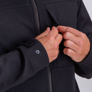 Nouvelle veste Softshell design personnalisé vêtements de travail d'hiver veste coupe-vent imperméable doublée de polaire à fermeture éclair pour hommes - Product Image 3