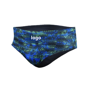 Venta al por mayor Sexy Bikini de una pieza de baño de dos capas caliente Spandex-Nylon a prueba de agua de 4 vías Stretch Anti-Clo Hombres Sujetador Estilo Animal Print - Product Image 2