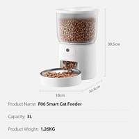 Accessoires pour animaux de compagnie Mangeoire pour chats automatique Mangeoire intelligente avec caméra HD 720P Contrôle APP Repas chronométrés Accesorios Para Mascotas