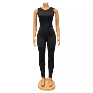 Mujeres Casual invierno verano Fitness activo Playsuit mono deportes Yoga gimnasio entrenamiento mono hecho a medida transpirable - Product Image 4