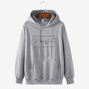 Sudadera con Capucha Unisex de Invierno Más Vendida, Hecha a Medida, Talla Grande para Hombre, 100% Algodón, Impresión de Alta Calidad, Logotipo Bordado - Product Image 1