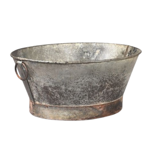 Jardinière en métal galvanisé avec support en fer Grossiste Jardinière en métal galvanisé pour sol et balcon Articles de jardin - Product Image 3