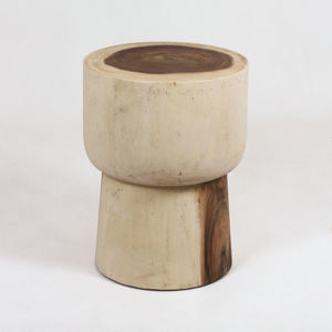 Rustic Round Stool Natural Wood Stumps Solid Wood Indoor Decoration <b>Seating</b> Stumps Natural Solid Wood Stools Made in Vietnam - Product Image 6