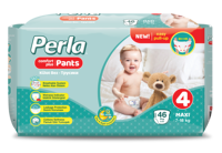 Meilleur prix PERLA, tissu non tissé imprimé de haute qualité, surface sèche, protection contre les fuites, fabriqué en Turquie, unisexe, pack double, jetable pour nouveau-nés