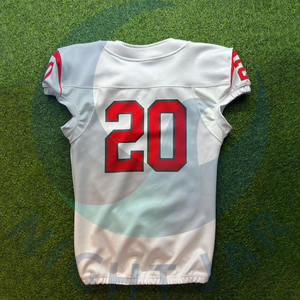 Maillot de football américain 2025 le plus vendu Prix raisonnable Vêtements d'entraînement de marque privée Maillots sublimés - Product Image 3