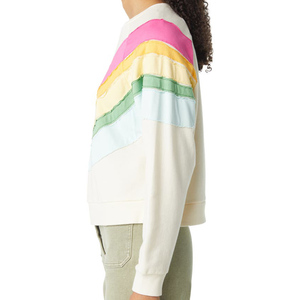 Women Knitted Cotton Printed Sweatshirts Best Quality Women's Sweatshirts Custom Logo Women Sweatshirt Wholesale Pakistan - Product Image 5
