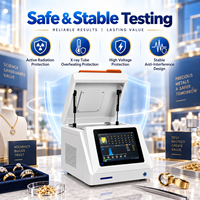 Analyseur portable de métaux précieux XRF pour bijouterie, machine de test de l'or, de l'argent et du platine avec analyse de pureté non destructive