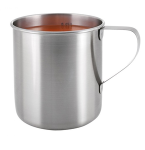 Tazas de café de cóctel martillado de acero Tazas de cerveza de mula de Moscú de acero inoxidable con mango chapado para barra de casa - Product Image 1