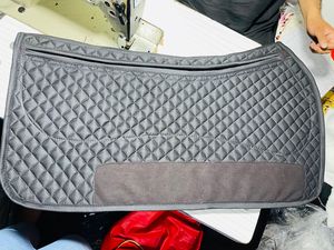 แผ่นอานขนสัตว์สไตล์ตะวันตกแผ่นรองอานม้าม้าม้าขี่ม้าพร้อมผ้าห่มอานม้าทำจากผ้าฝ้ายผสมโพลีเอสเตอร์ - Product Image 5