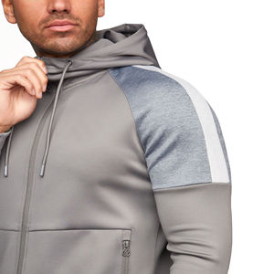 Ropa deportiva de Otoño de alta calidad para hombre, chaqueta estampada de poliéster, pantalón, sudadera, conjunto informal, chándal de alta calidad - Product Image 5