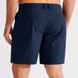 Short de golf en nylon personnalisé de 7 pouces pour hommes, décontracté, taille élastique, respirant, léger, lavé, décoration, utilisation en salle de gym, service OEM - Product Image 2