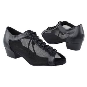 Scarpe da ballo latino molto belle 1643FT classico stile sportivo di media larghezza in gomma e soletta in PU per il Fitness - Product Image 1