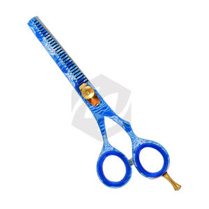 Kit de Tijeras de Peluquería con Recubrimiento de Papel, Navaja de Peluquería Personalizada y Tijeras de Entresacar, Juego de Tijeras de Acero Inoxidable de 5.5 Pulgadas - Product Image 3