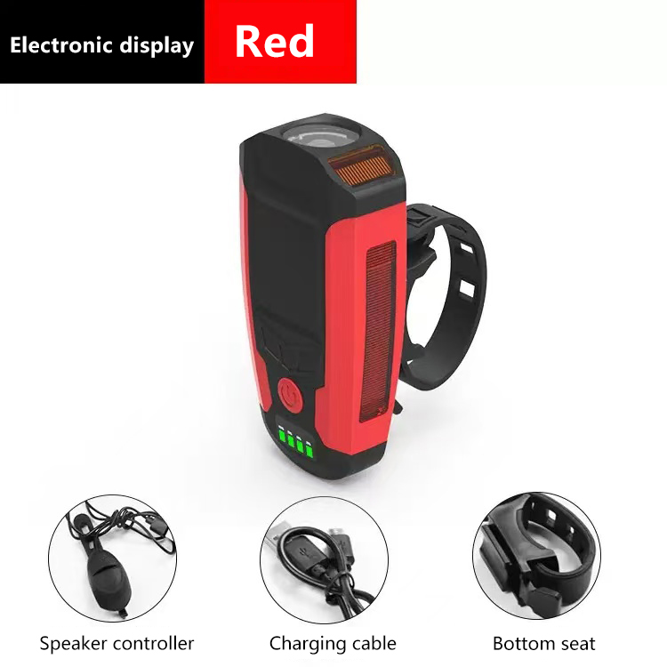 Red(Battery level display)