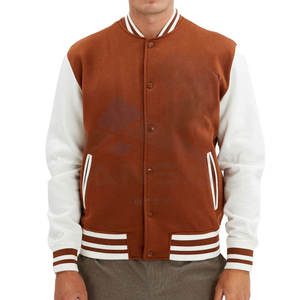 Chaqueta Universitaria de Béisbol Personalizada de Primera Calidad para Adultos y Jóvenes, Chaqueta Varsity de Lana Cálida de Invierno, Estilo Urbano Unisex para Hombre - Product Image 6