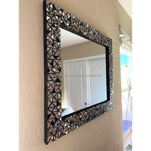 Tự hỏi ở nước ngoài mới nhất hình chữ nhật 15x15 inch khảm gương tùy chỉnh kích thước kính gỗ đóng khung cho phòng tắm trang trí hoặc sử dụng nhà - Product Image 1