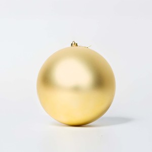 Gold <b>Plastic</b> Christmas Baubles 30cm Diameter Festival <b>Tree</b> Ornaments - Product Image 2