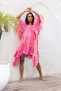 Vestido de dormir maxi de la mejor calidad de fabricante de India para mujer diseño de cintura femenina para mujer - Product Image 3