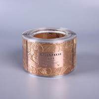 Etiquetas Adhesivas de Aluminio Personalizadas con Estampado en Caliente, Resistentes al Agua, para Bebidas, Whisky, Vodka, Vino y Cerveza