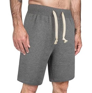 Shorts de sport décontractés pour hommes, nouvelle mode, style urbain, en molleton de coton respirant et à séchage rapide, personnalisables, vente en gros, imprimés - Product Image 1