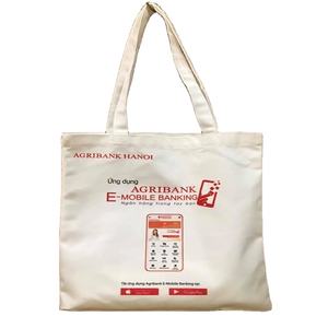 Bolso de lona plegable con diseño de letras ecológico personalizable, bolso de compras con asa de algodón reciclable reutilizable con embalaje de regalo - Product Image 5