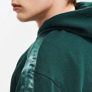 เสื้อมีฮู้ดซักแบบสวมหัวสำหรับผู้ชายผ้าฝ้ายเทอร์รี่สไตล์เกาหลีวินเทจ - Product Image 5