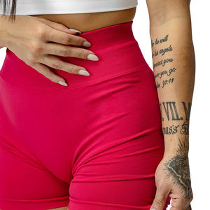 Offre spéciale, short confortable et respirant avec logo personnalisé, taille haute, sans coutures, confortable et respirant, pour femme - Product Image 5