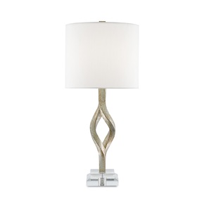 Top tendance Intérieur Décoratif Lit Côté Lumière Métal couleur argent torsadé à la main miroir poli Moderne Décor À La Maison Lampe De Table - Product Image 1