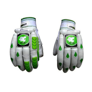 Gants de frappe de cricket gris professionnels de haute qualité confortables personnalisables avec la taille et la couleur du logo - Product Image 4