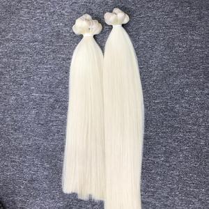 วิกผมคนแท้ธรรมชาติผมบริสุทธิ์บริสุทธิ์บริสุทธิ์ผมบลอนด์วิกผมยาว Jerry Curl สีน้ำตาลเข้มสำหรับฐานชาวสวิสผู้บริจาคหนึ่งคน - Product Image 3