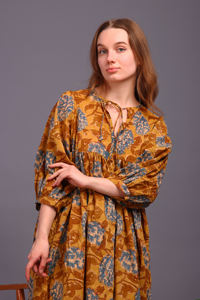 Vestido Maxi Casual de Verano y Otoño para Mujer, Estilo Bohemio, Estampado Floral, Tirantes Finos, Tejido a Mano, Ecológico, Talla Única - Product Image 5