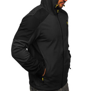 Chaqueta Unisex de Lona de Alta Calidad, Estilo Softshell, con Parches Frontales Bordados, Personalizada, Cortavientos, con Capucha, Estilo Vintage, Tallas Grandes, para Senderismo - Product Image 6