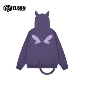 New Arrival Oversized Men Clothing 100% Cotton Heavyweight <b>Zip</b> up Hoodies 3D Puff Printing Zipper Hoodie - Product Image 2