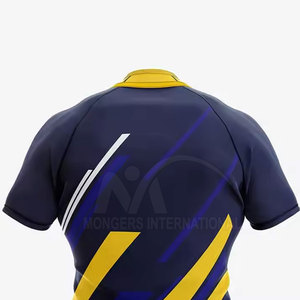 Nouveauté, maillot de rugby pour adultes de haute qualité, design personnalisable, respirant, séchage rapide, 100% polyester, service OEM - Product Image 5