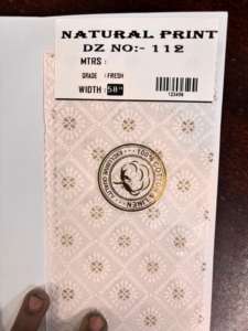 Tela estampada de algodón orgánico ecológico Tela de exportación directa de fábrica para el mercado global de prendas de vestir - Product Image 5