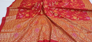 Saree traditionnel en soie d'Inde Vêtements ethniques de qualité supérieure pour femmes Idéal pour les célébrations de mariage et les événements culturels festifs - Product Image 3