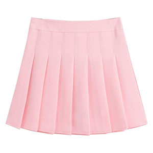 Minifalda Deportiva Casual para Mujer, para Yoga, Voleibol, Bádminton, Tenis, 100% Algodón, Transpirable, Diseño en Línea A - Product Image 3