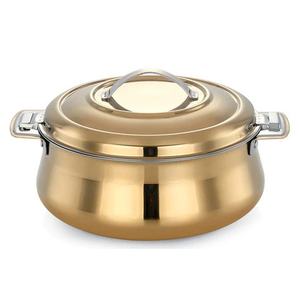 Cazuela de Metal brillante, caja caliente de Color dorado, cazuela cálida de lujo hecha a mano, fiesta, hogar, Hotel, restaurante, logotipo aceptado, Occidental - Product Image 1