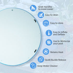 Couverture de piscine <span class=keywords><strong>d</strong></span>'hiver Couverture de baignoire ronde <span class=keywords><strong>pour</strong></span> <span class=keywords><strong>spa</strong></span> Couverture de piscine portable <span class=keywords><strong>pour</strong></span> réservoir de stock - Product Image 4