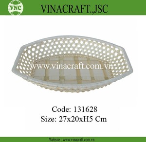 Panier de rangement en bambou rectangulaire d'emballage de stockage à bas prix en matériau naturel 100% du Vietnam - Product Image 5