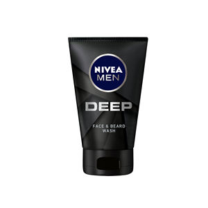 Elimina la Suciedad, el Aceite y las Impurezas Mientras el Jabón Facial y para Barba Nivea Men Deep Impact Suaviza el Vello Facial - Product Image 6