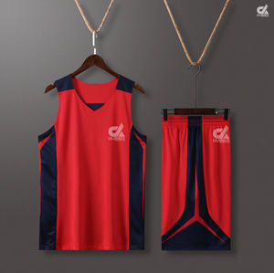 Maillot de basket-ball personnalisable 100% polyester, ensemble de vêtements de sport pour hommes et femmes, ensembles de match de ligue, taille plus, XS, saison estivale, uni, personnalisé - Product Image 6