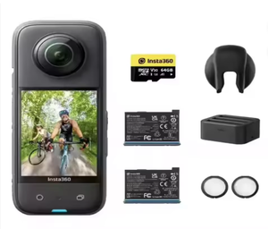 Nueva Cámara 360° Resistente al Agua con Sensores de 48MP de 1/2\", Video HDR de 5.7K, Pantalla de 2.0\", Zoom Óptico de 21x-40x, Audio USB - Product Image 1