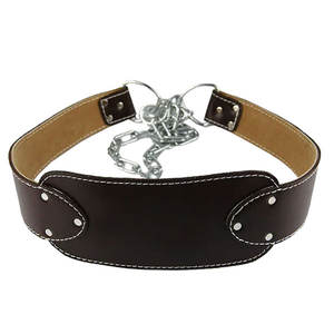 Ceinture de musculation unisexe en cuir antidérapante personnalisable avec logo 2026 pour haltérophilie, musculation, tractions et entraînement fitness - Product Image 5