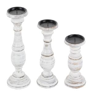 Petit chauffe-plat et bougeoirs en bois de manguier faits à la main pour support de bougie de concepteur de centre de table au prix de gros - Product Image 1