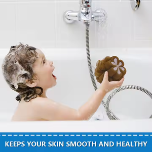 Gmagic Modern Large Bath Flowers Super Soft Cómodo PE Bolas de baño Ligero 50g Exfoliante Ducha Bolas de remojo - Product Image 2